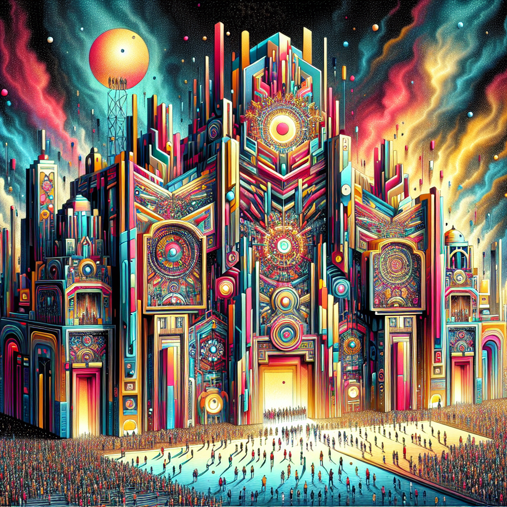 Arte en gran formato para festivales y eventos