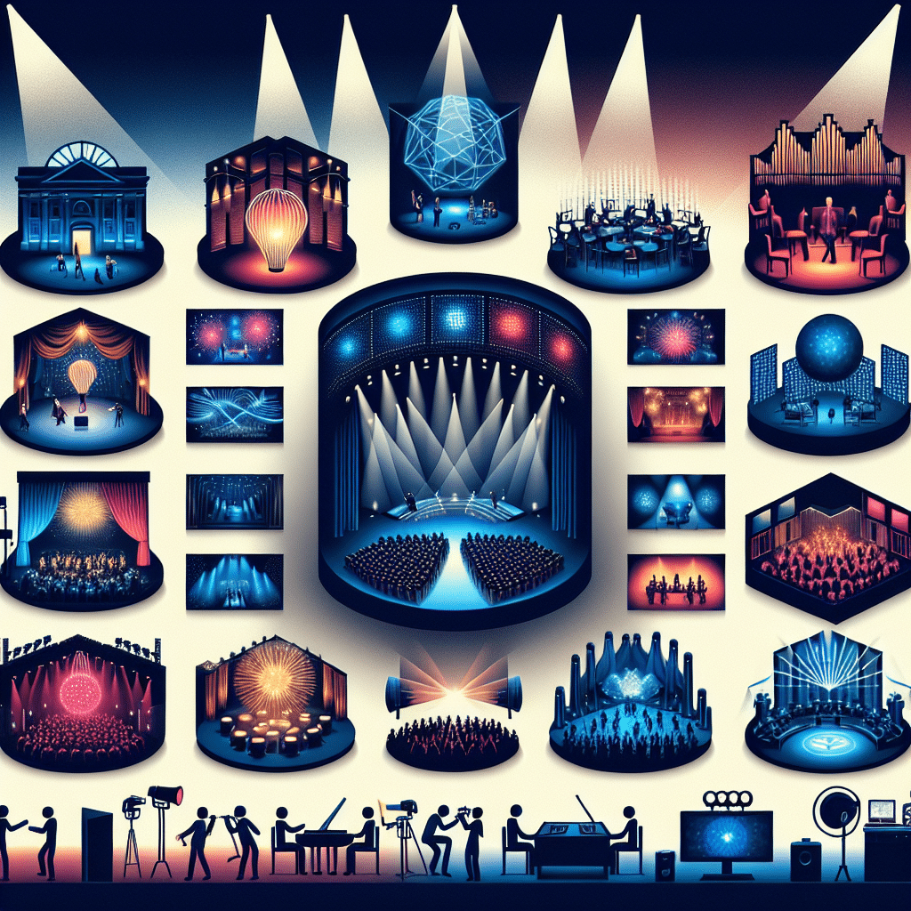 Escenografías que elevan la experiencia de un evento