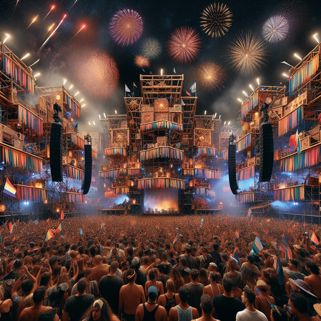 Escenografías únicas para festivales inolvidables