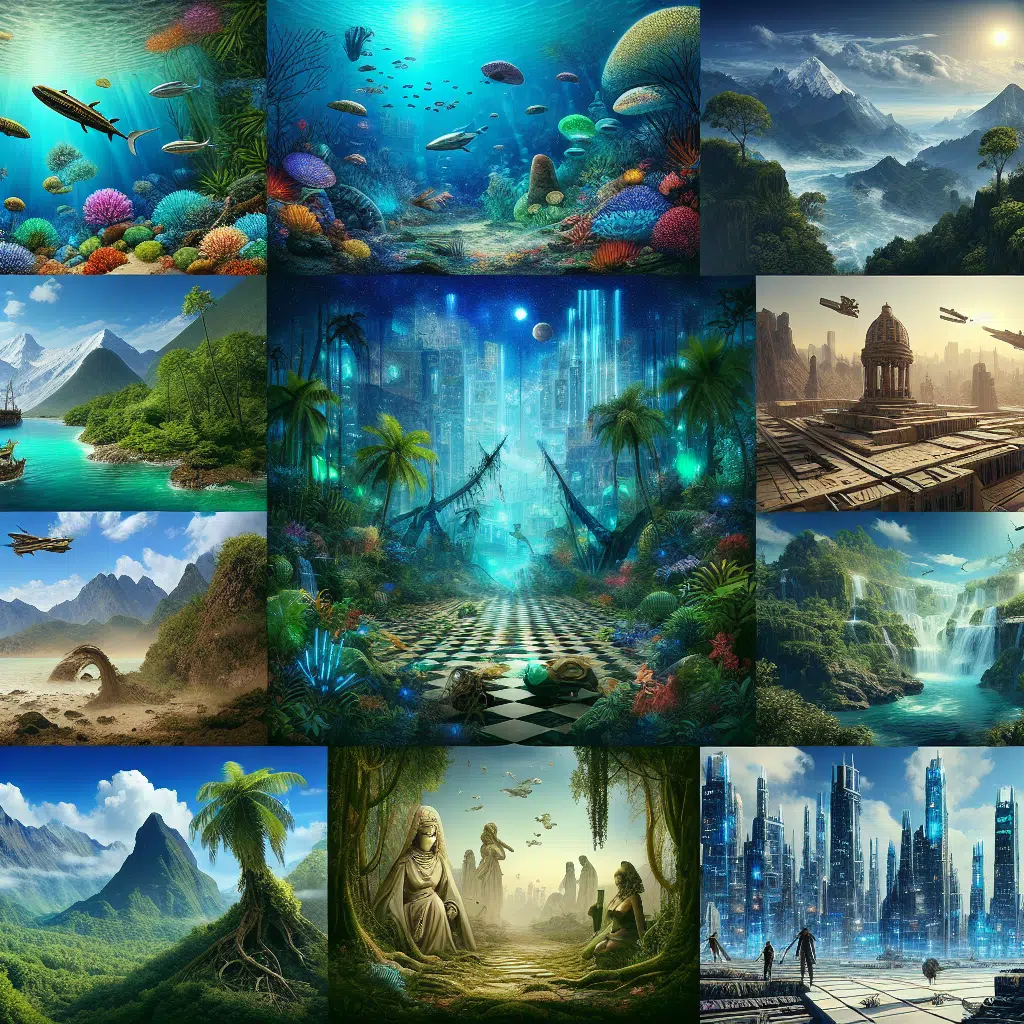 Escenografías para tematizar cualquier tipo de espacio