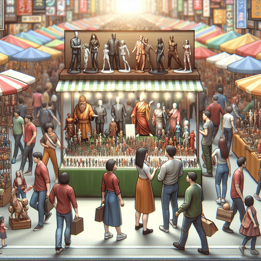 Destaca en cualquier feria con figuras a medida