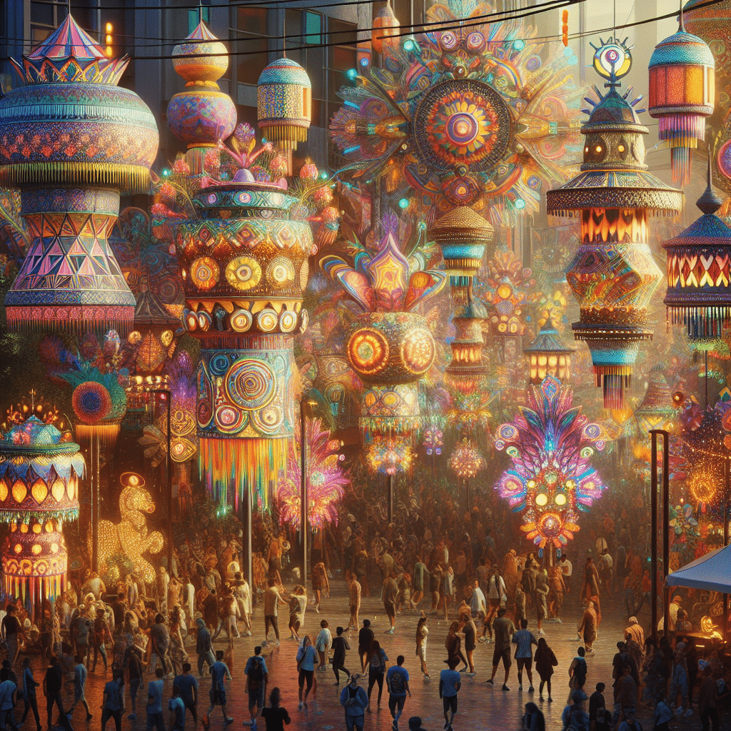 Festivales con decoraciones que impactan