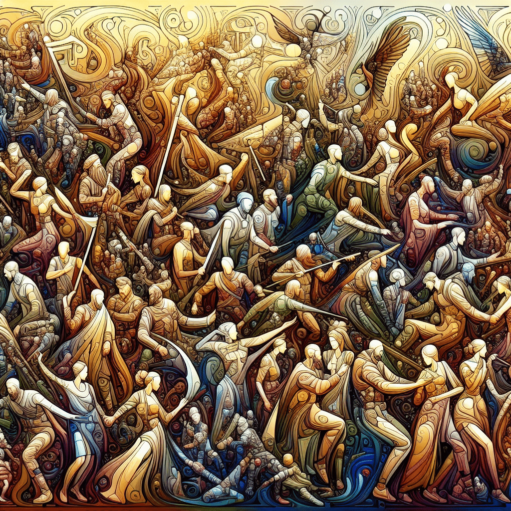 Cautiva con figuras que cuentan historias