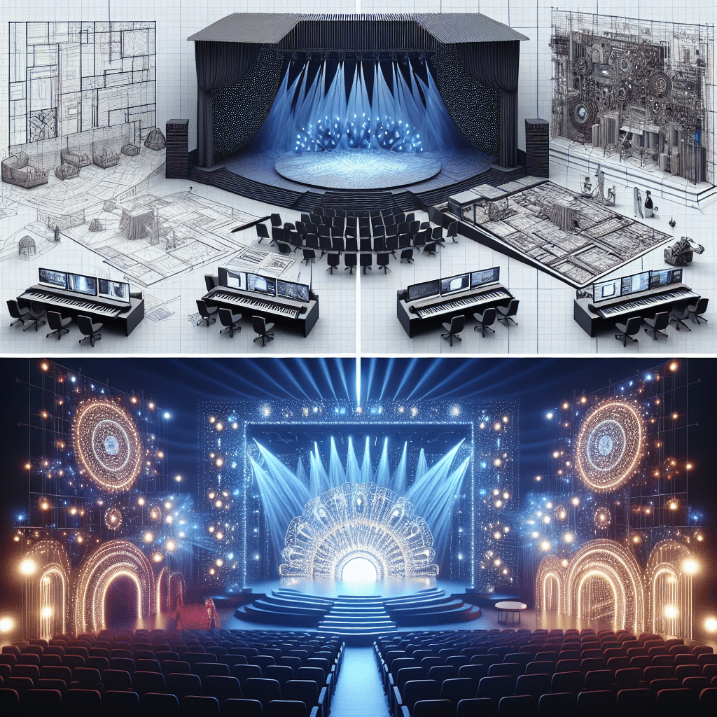 Desde la idea hasta la realidad: escenografía única