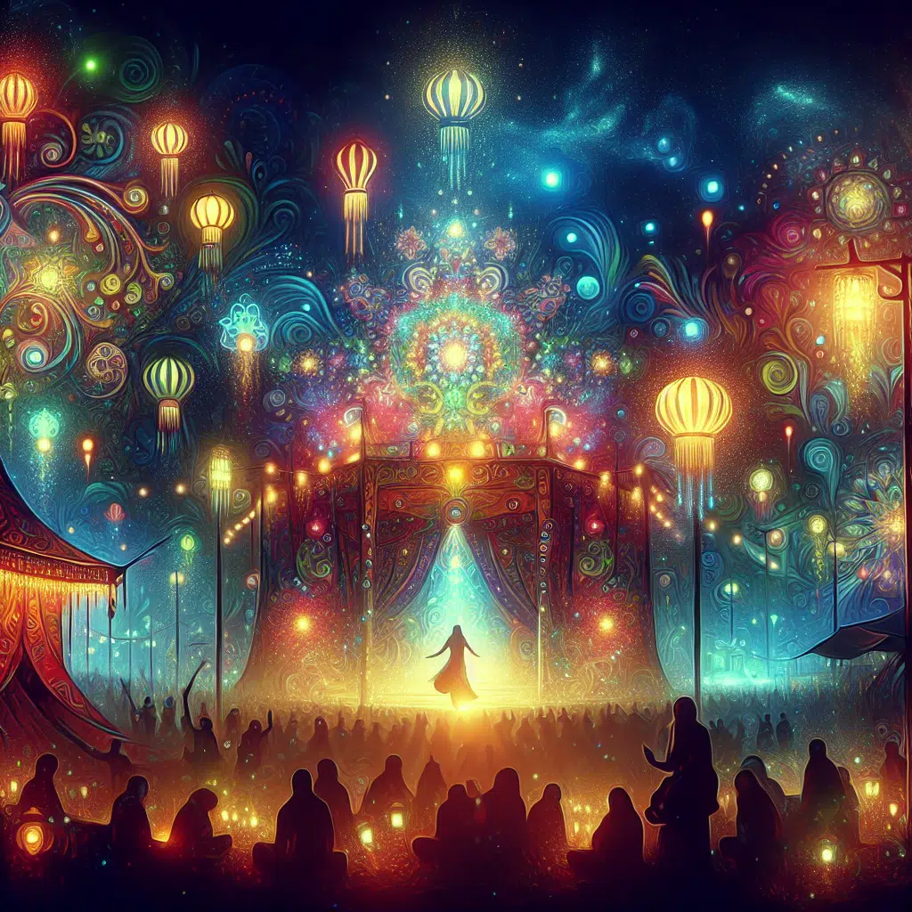 Magia visual para festivales únicos