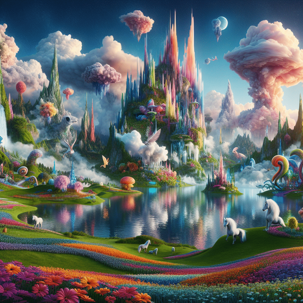 Mundos de fantasía con escenografía personalizada