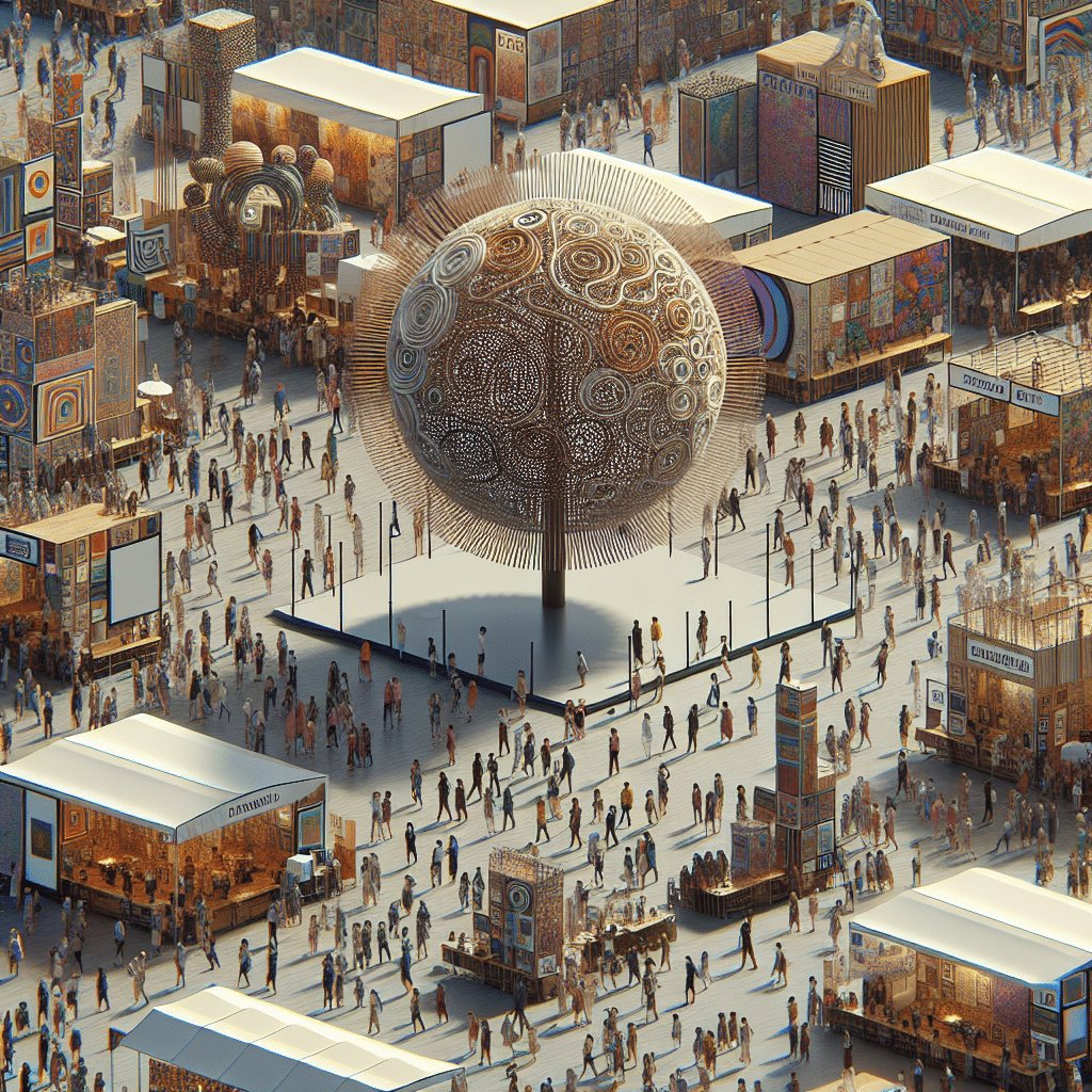 La clave de un stand inolvidable: arte a gran escala